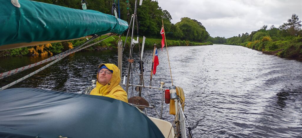 Jeff on the helm