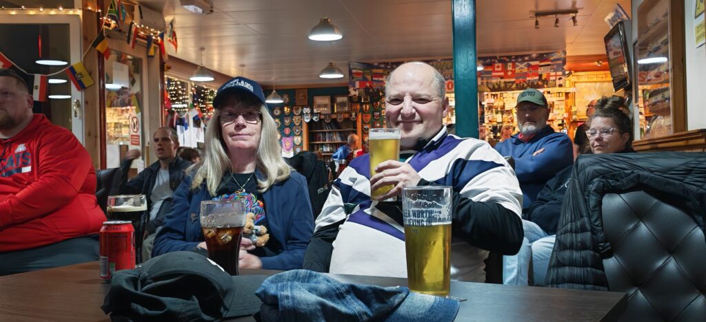 In the Lock Inn for the Haiti match