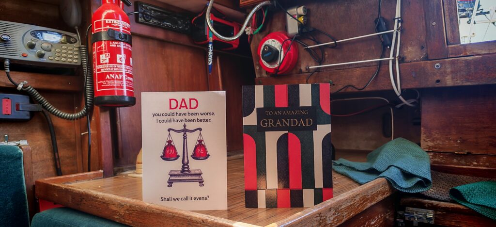 Fathers Day at sea