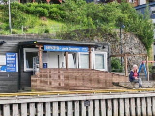 Leirvik Guest Harbour service building